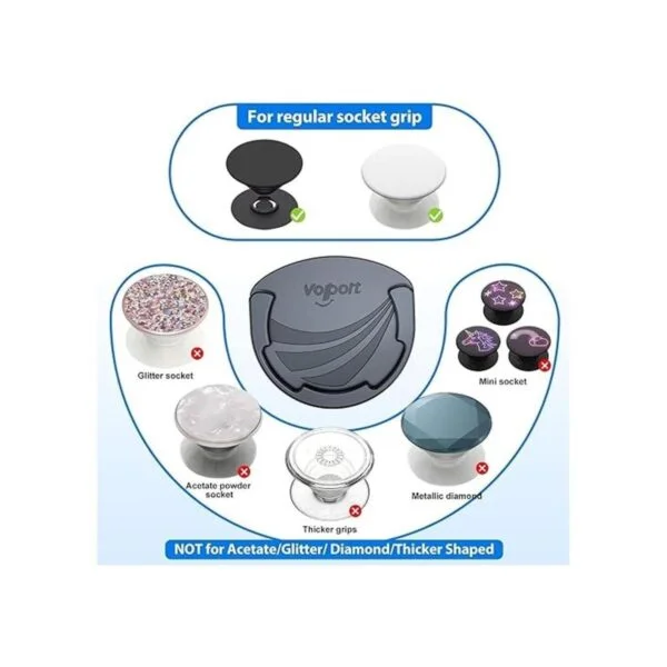 Volport Soporte de coche para enchufe plegable 2_2