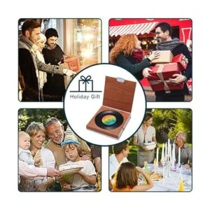 ZAYAD Posavasos de disco de vinilo para bebidas