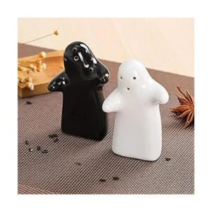 Juego de saleros y pimenteros para parejas con bonito_5