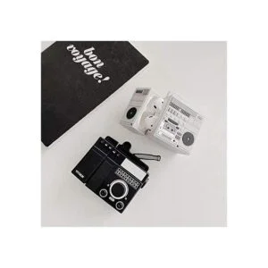 Suublg Funda para Airpods de 12 de dibujos animados con_4