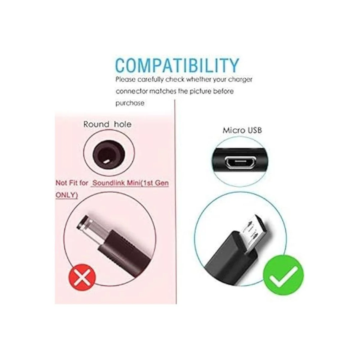 Cable de alimentación USB de repuesto para auriculares_2