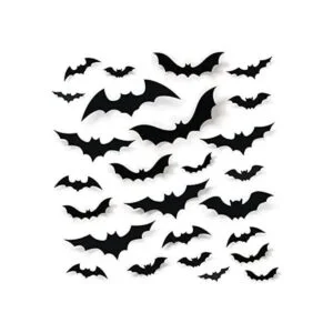 68 piezas de decoración de pared de murciélago_1