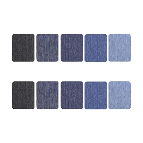 Tupalizy Parches de mezclilla de 4.9 x 3.7 in para