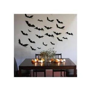 68 piezas de decoración de pared de murciélago_2