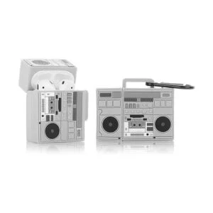 Suublg Funda para Airpods de 12 de dibujos animados con_1