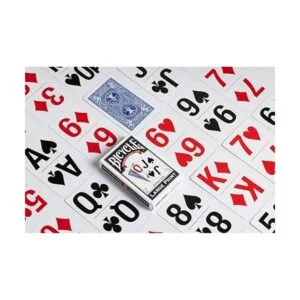 Bicycle Cartas de juego con estampado grande el color_6
