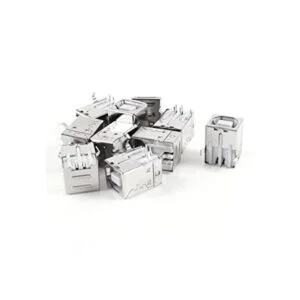 Uxcell Conector USB hembra tipo B de 4 pines 90 grados_1