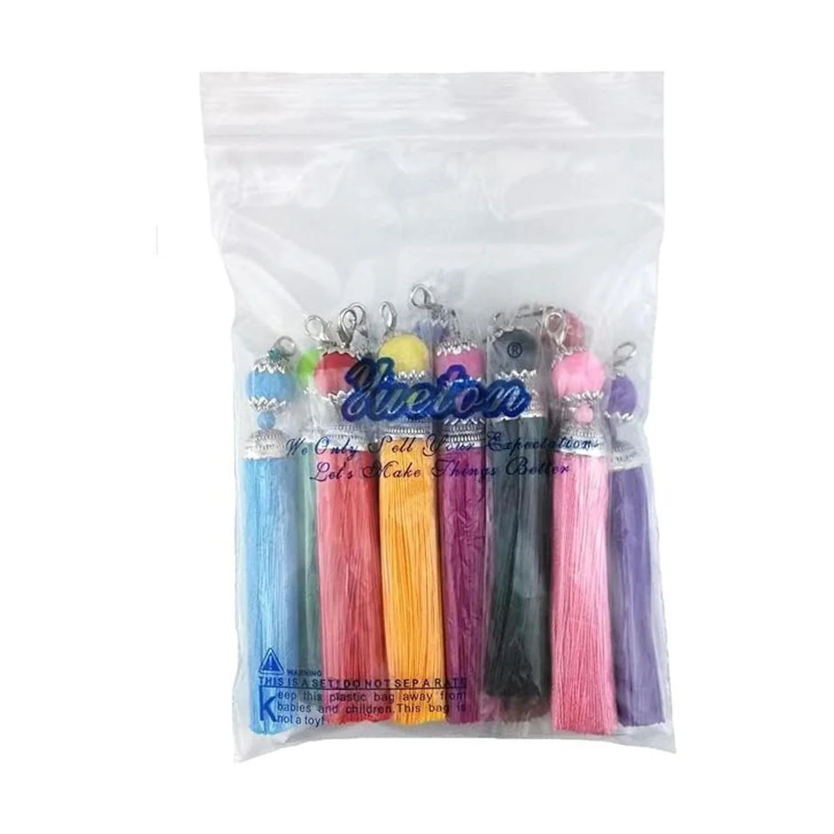 Yueton 12 piezas de colores con cierre de langosta y