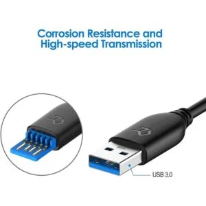 Rankie Cable USB 3.0 tipo A a tipo A 1 paquete de 10 pies_4