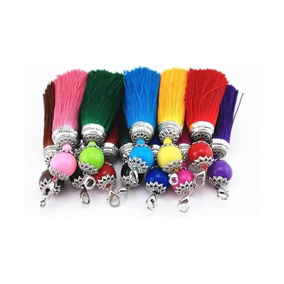 Yueton 12 piezas de colores con cierre de langosta y