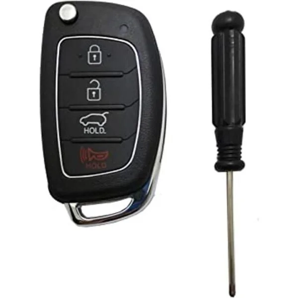 Funda para llavero compatible con Hyundai Santa Fe Sonata_1