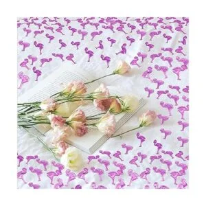 Confeti de hojas de confeti de flamenco hawaiano de_4