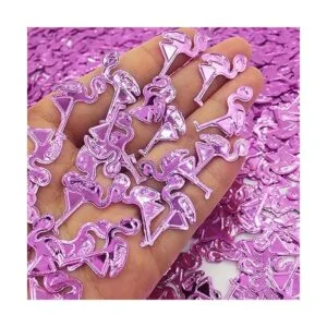 Confeti de hojas de confeti de flamenco hawaiano de_2