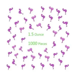 Confeti de hojas de confeti de flamenco hawaiano de_5