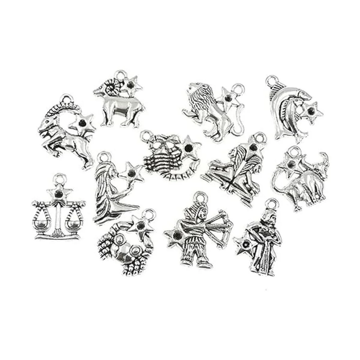 Kinteshun Aleación 12 signos del zodiaco doce constelación