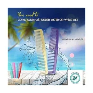 QITIMIR Colorido juego de 6 colores en paquete peines de_6