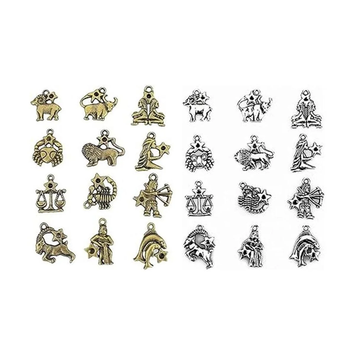 Kinteshun Aleación 12 signos del zodiaco doce constelación