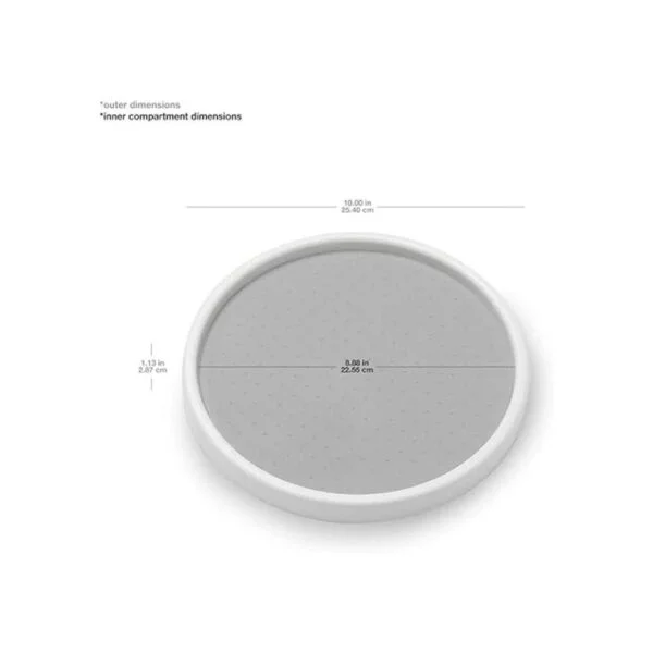 madesmart Tocadiscos básico un solo nivel blanco_5