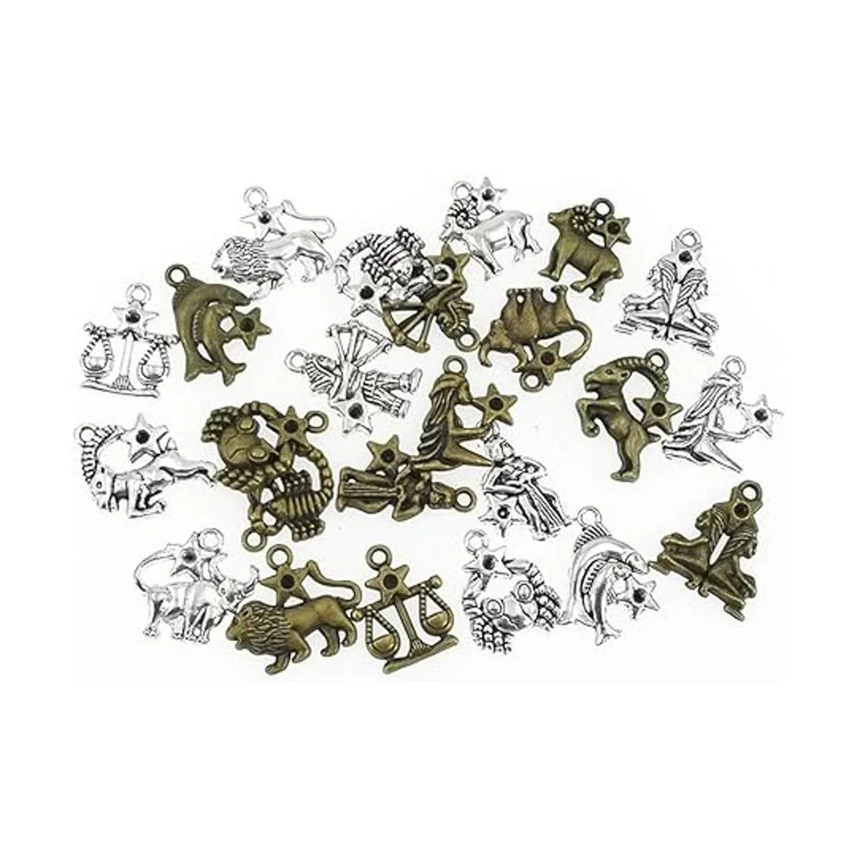 Kinteshun Aleación 12 signos del zodiaco doce constelación