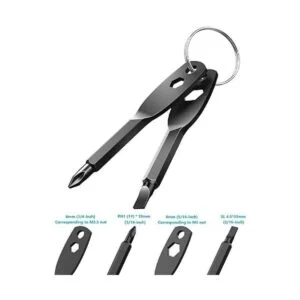 Destornillador de llavero portátil para hombre regalos de