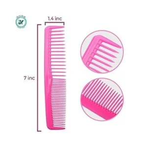 QITIMIR Colorido juego de 6 colores en paquete peines de_2