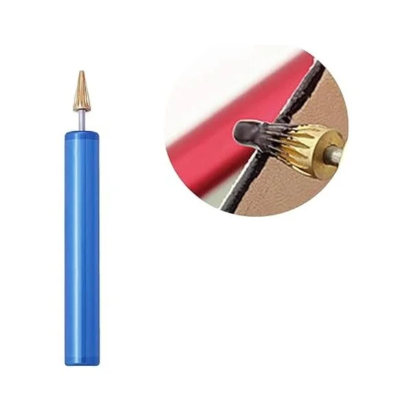 MIUSIE Lápiz de tinte de borde de cuero aplicador de_5