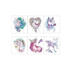 Tatuajes temporales de unicornio para niños y niñas 45_4
