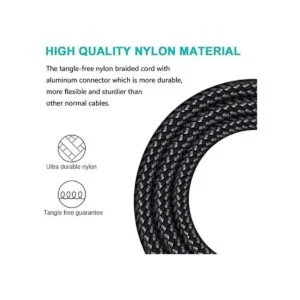 Cable de carga USB para calculadoras TI84 Plus CE TI84_3