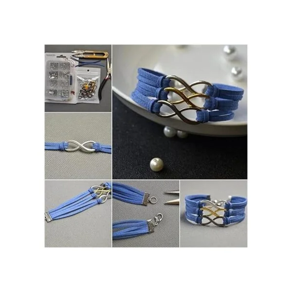 PH PandaHall 36 pulseras de cinta de acero inoxidable 304