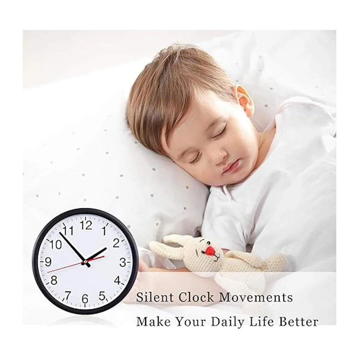 ONESING Kit de mecanismo de reloj de 31 piezas mecanismo