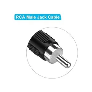 Cable de cable RCA a desnudo paquete de 2 conectores de_2