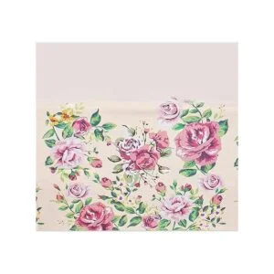 Mantel rosa rosa para decoración de boda 53.9 x 109.4 in_6