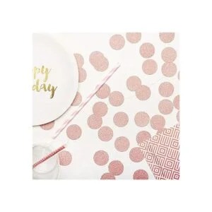 MOWO Puntos circulares de confeti de papel con purpurina_3