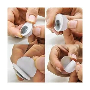TOAOB 300 unidades de plástico con ojos Google