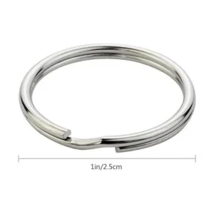 Onwon Juego de 100 llaveros de 0.984 in de 0.984 in_2