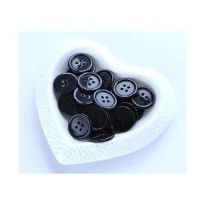 GANSSIA Botones de color negro de 1316 pulgadas 0.787_2