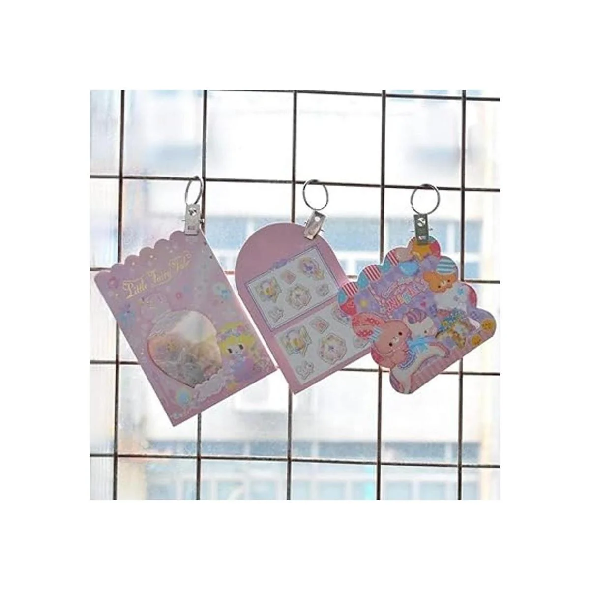 Onwon Juego de 100 llaveros de 0.984 in de 0.984 in_4