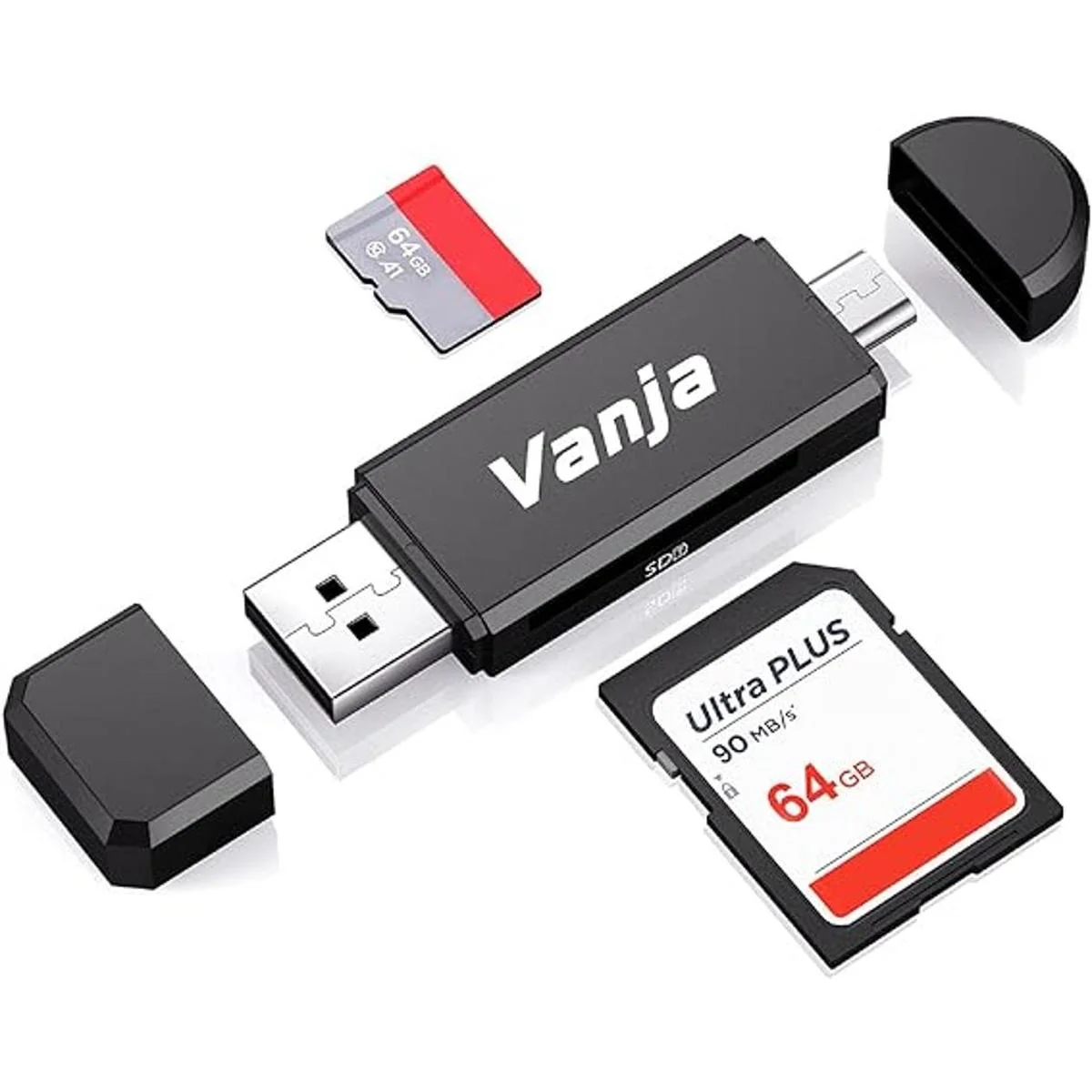 Vanja adaptador tipo C micro USB y USB 2.0 lector_1