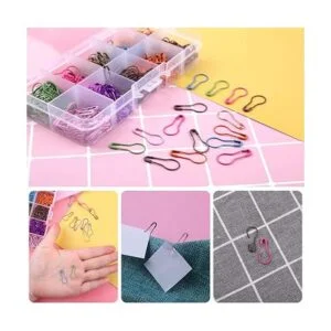 300 pines de seguridad para bombillas 10 colores Calabash_6