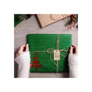 Etiquetas de regalo de madera en blanco de 214 x 114