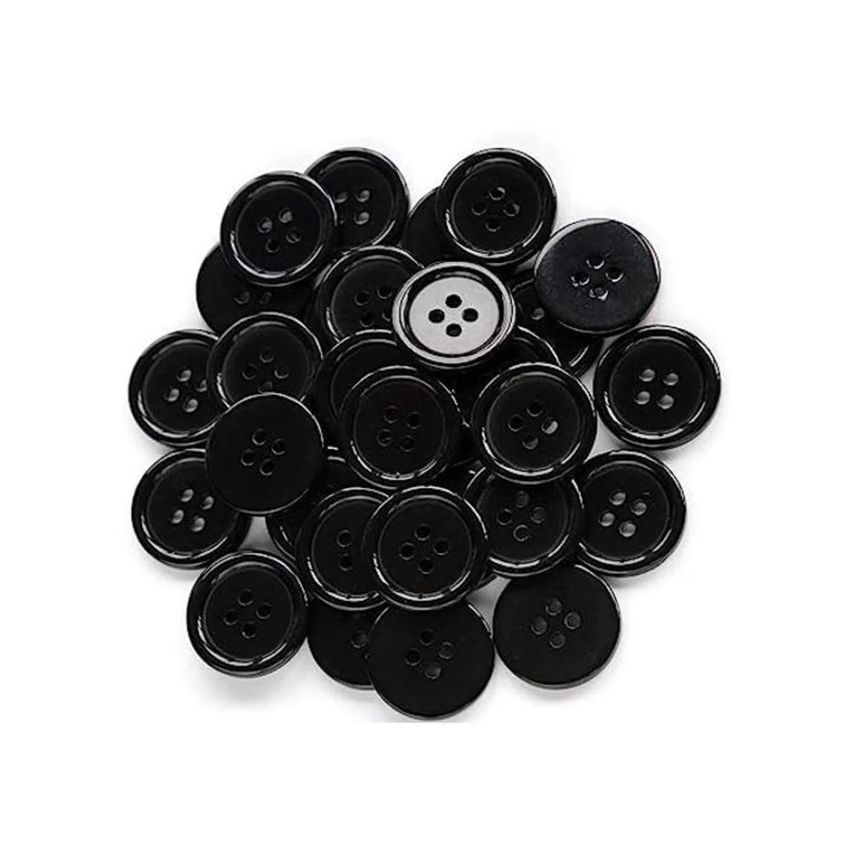 GANSSIA Botones de color negro de 1316 pulgadas 0.787_1