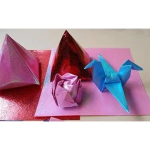 50 hojas de papel de origami de 4.0 x 4.0 in cuadrado_3