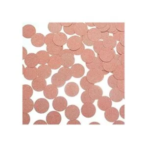 MOWO Puntos circulares de confeti de papel con purpurina_1