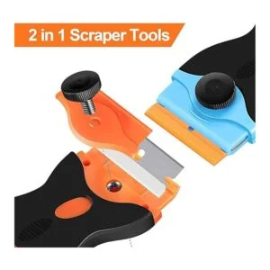 Paquete de 2 raspadores de cuchillas de afeitar