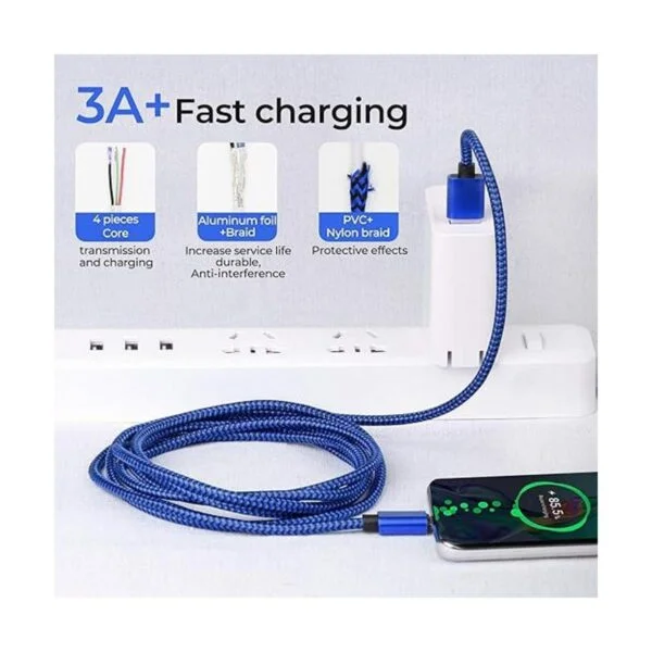 Cable de carga rápido para Motorola One_5
