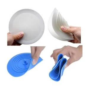 VTOP Paquete de 3 tapas de drenaje de bañera tapón de