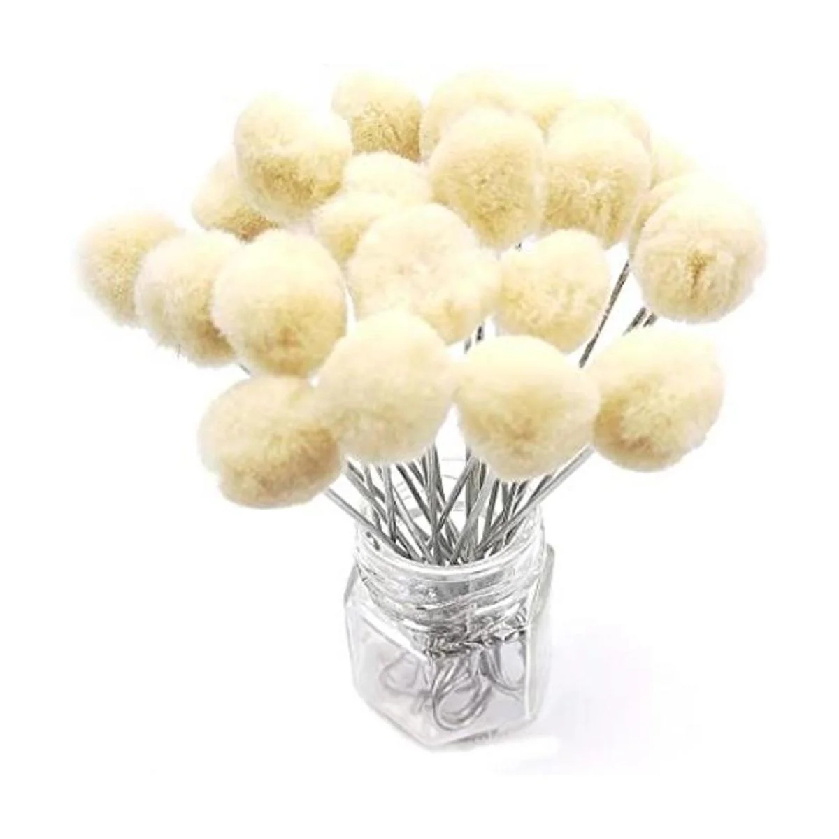 25 piezas de lana Daubers bola cepillo cuero tinte_1