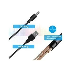 LANMU Cable de alimentación CC de 5 V cable de_3