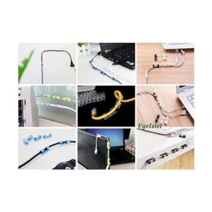 Organizador de clips de cables autoadhesivos para gestión