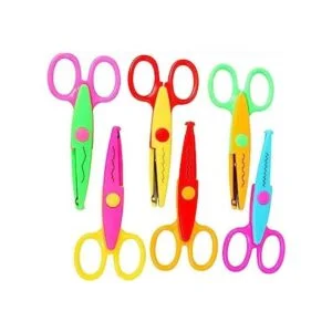 Jialeey Tijeras de plástico para niños diseño de_1